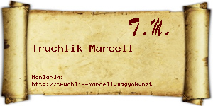 Truchlik Marcell névjegykártya